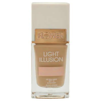 Light Illusion Foundation SPF 18 - L3 Nude by Flower Beauty - 1 oz