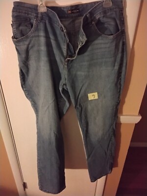 Womens Riders By Lee Blue Denim Jeans Straight Size 18W long