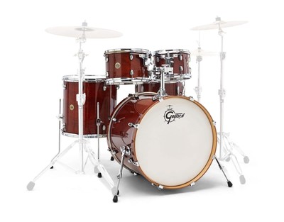 Erstklassiger 5-teiliger Schlagzeug Kesselsatz von Gretsch aus 100% Ahorn