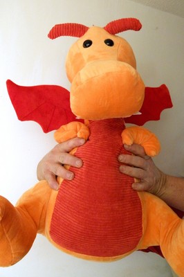 huge dragon plush