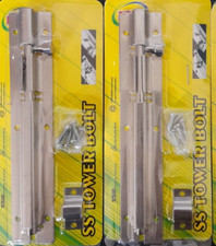 2pcs 6? PadBolt Pad bolts Slide Door Barrel Bolt Latch Stainless Steel #1116