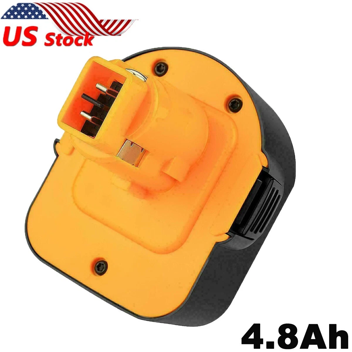 vhbw 2x Akku Ersatz für Dewalt DE9037, DE9071, DE9074, DE9075, DE9501, DW907, DW9071 für