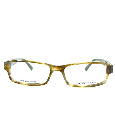 Banana Republic Eyeglasses Green Lennox W90 Rectangle Frames 55[]17 145 mm