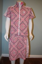 NWT Kids Girls Grade School Original Adidas Graphic Dress CE1122 sz S-L Pink
