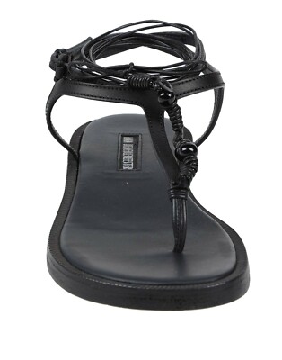 Ann Demeulemeester Leather Thong Sandals sz 40EU/9US