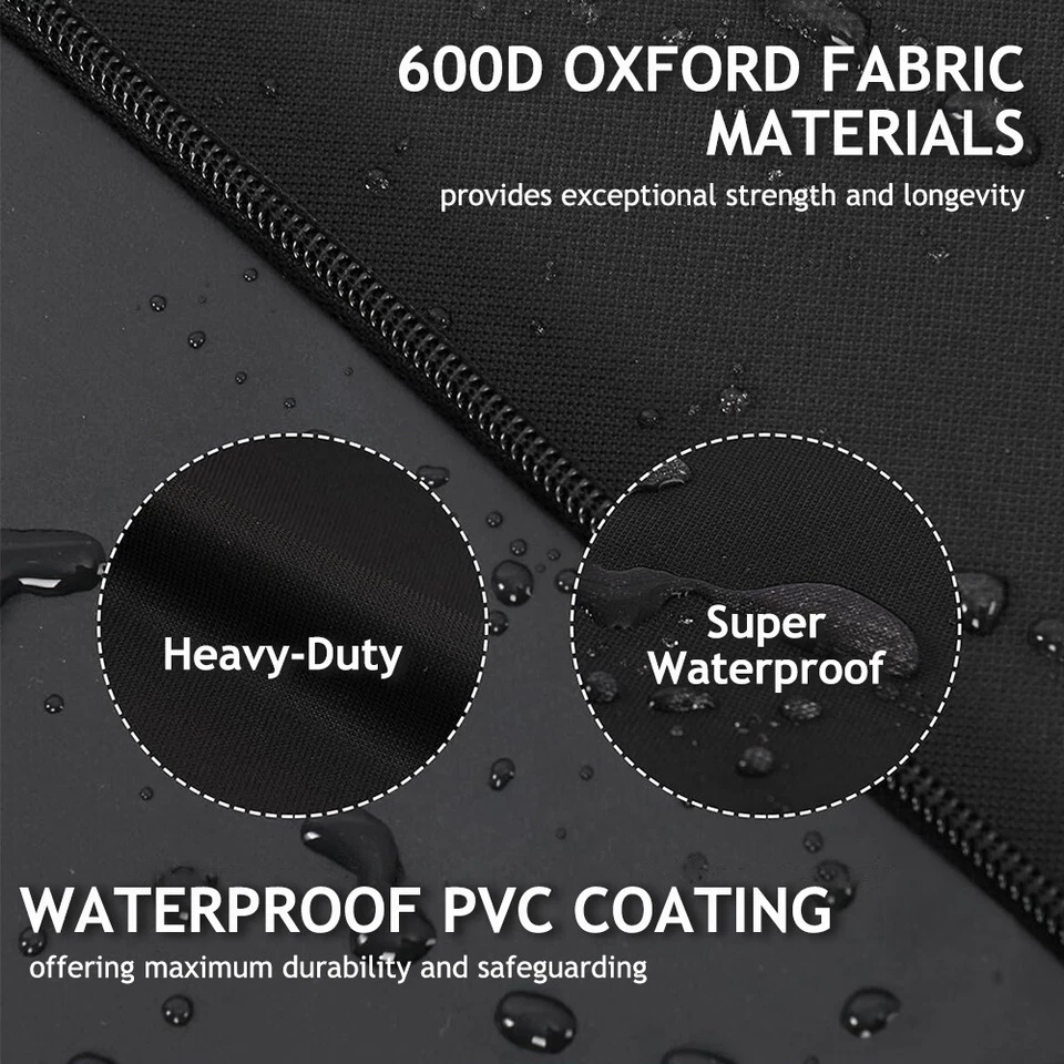 30-65 inch Outdoor TV Cover Fitted Waterproof Weatherproof Television Protector - Image 3 of 4