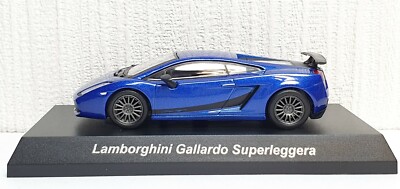 1/64 Kyosho LAMBORGHINI GALLARDO SUPERLEGGERA BLUE diecast car