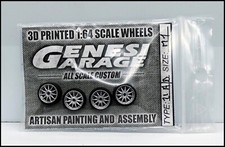 Ruote Custom 1:64 Hot Wheels, Matchbox, Majorette ecc. Modello: FIESTA