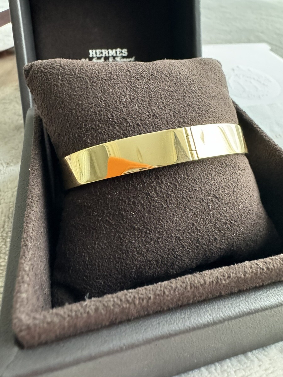 HERMES Attelage D'or Diamond 1.59ct Bracelet 18K Yellow Gold | eBay