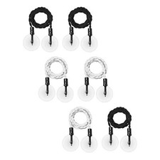 2 Pieces Portable Travel Clothesline Stretch up 8 Feet for Outdoor Camping