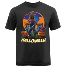 Halloween Costume Spooky Witches Pumpkin Ghost Graphic T-shirt