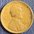 1920 P Lincoln Wheat Cent - Good Condition