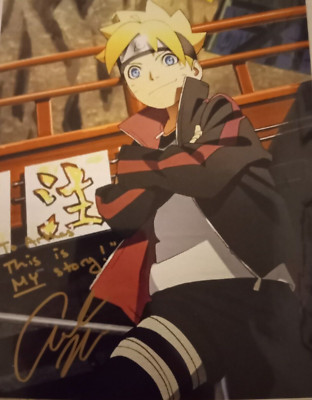 Amanda C. Miller (Boruto) Hand Signed Boruto Convention Exclusive Custom Print