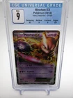 CGC 9 MINT Pokemon Mewtwo EX Next Destinies #54 2012
