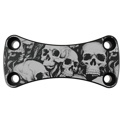 Riser-Abdeckung mit Lasergravur - Skull-Party   Suzuki C/VL 1500 Intruder
