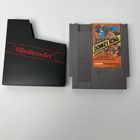Donkey Kong Classics (Nintendo NES, 1988) w/ Box - Authentic - TESTED !