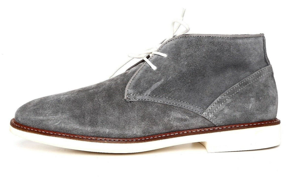Wallin & Bros Gray Suede Chukka Boots Sz 10 1/2 Wallin & Bros Gray Suede Chukka Boots Men main image 2