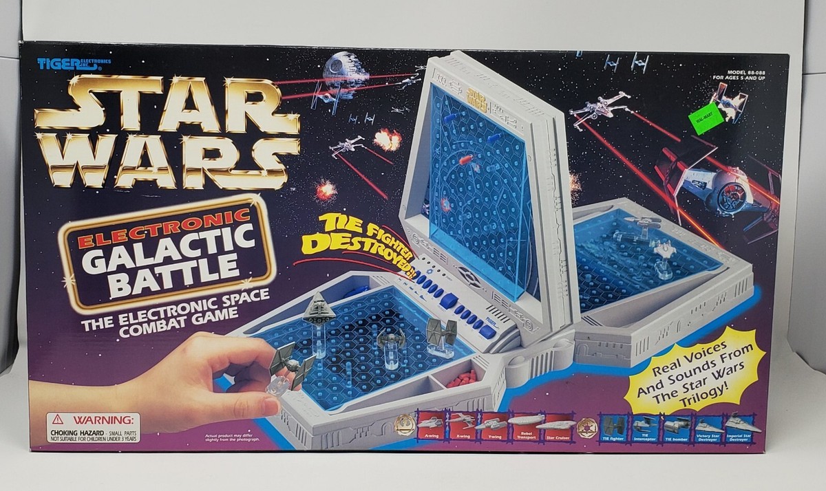 Star Wars 1997 Electronic Galactic Battle by Tiger100 Complete and
