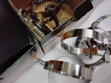 10 MASTERPRO Stainless Steel Spring T-Bolt Hose Clamps 3 9/16" to 3-7/8" Premium