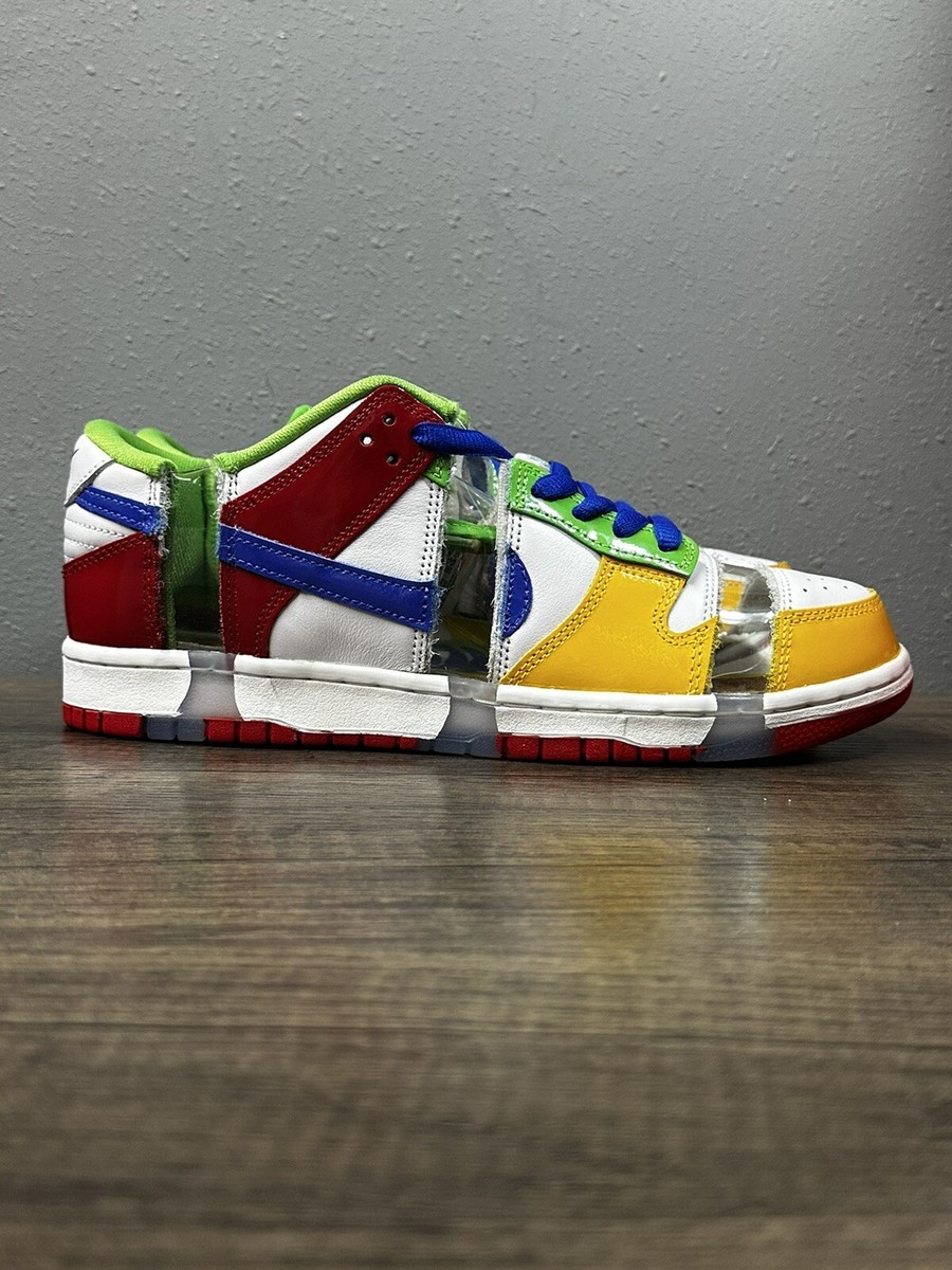 Nike Dunk Low SB x eBay Sandy Bodecker FD8777-100 Mens Size