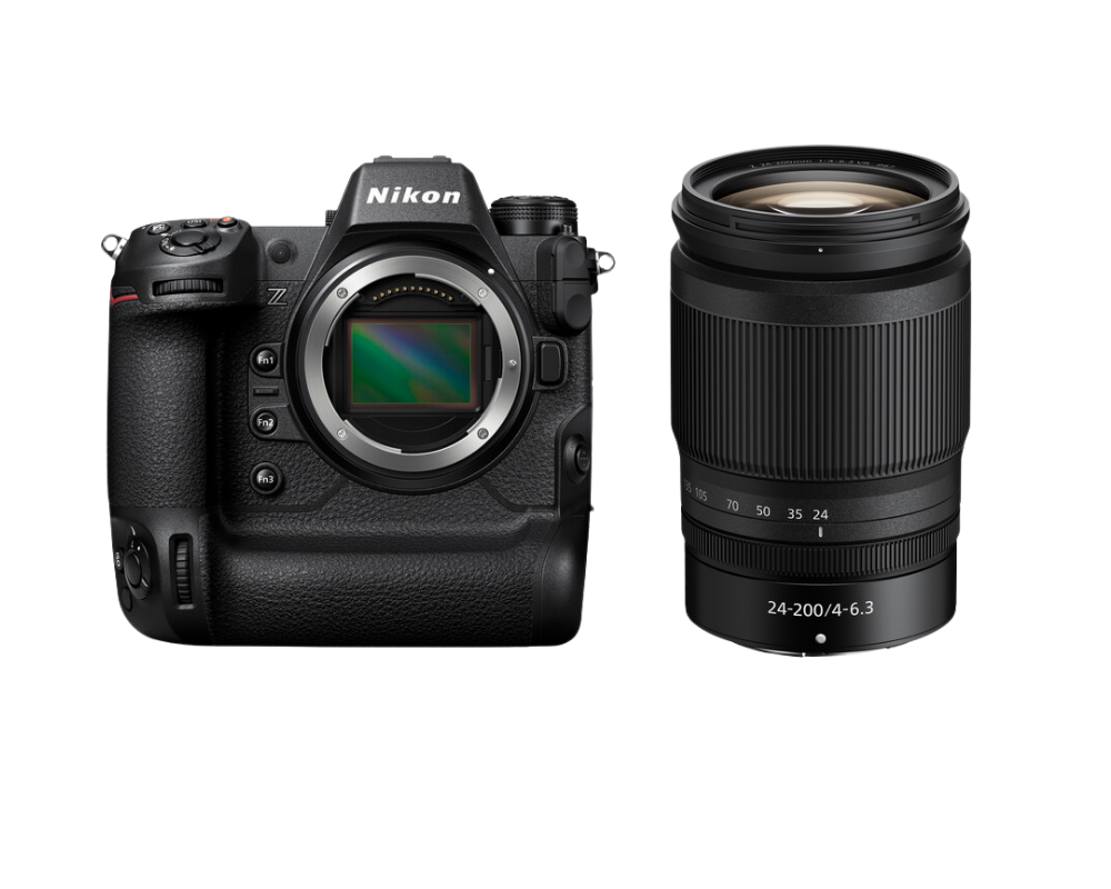 Nikon Z9 Mirrorless Camera with Z 24-200mm 4-6.3 VR Lens