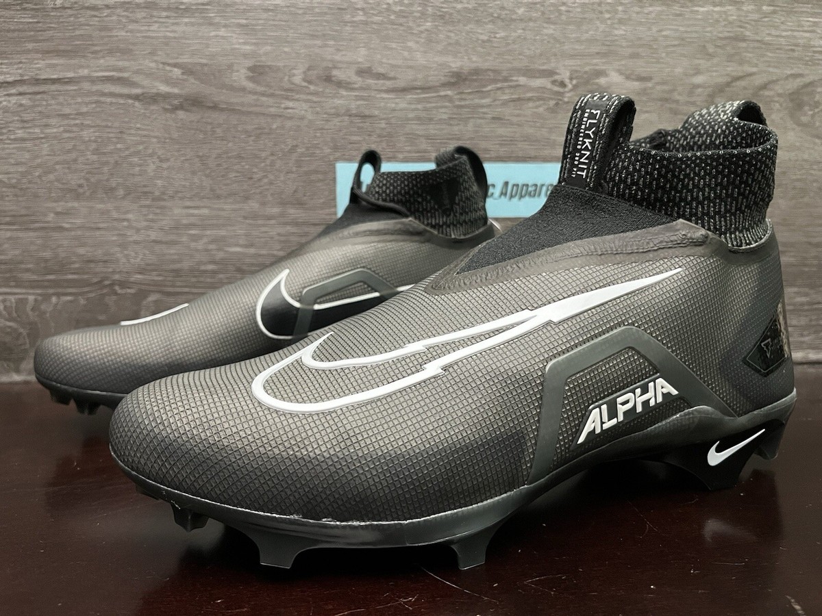 Nike Alpha Menace Elite 3 Football Cleats Size 13 DM1792-004 Nike Alpha Menace Elite 3 Black White Football Cleats Men main image 4