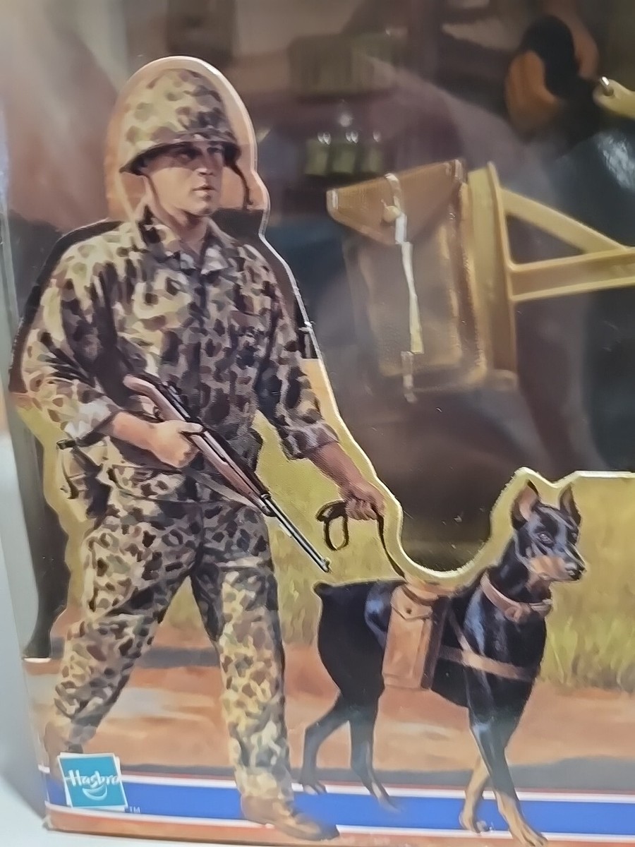 G.I. Joe U.S. MARINE DOG UNIT w/Doberman Delta 1999 | eBay