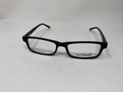#ad REALTREE MAX 5 EYEWEAR R410 BLACK 51 16 135 FLEX HINGE EYEGLASSES F08 $32.00