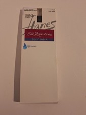 Hanes Silk Reflections Silky Sheer Knee High Reinforced Toe