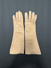 Vintage Wear Right Brown Gloves 12  Made In West Germany Women's SZ 6 1/2