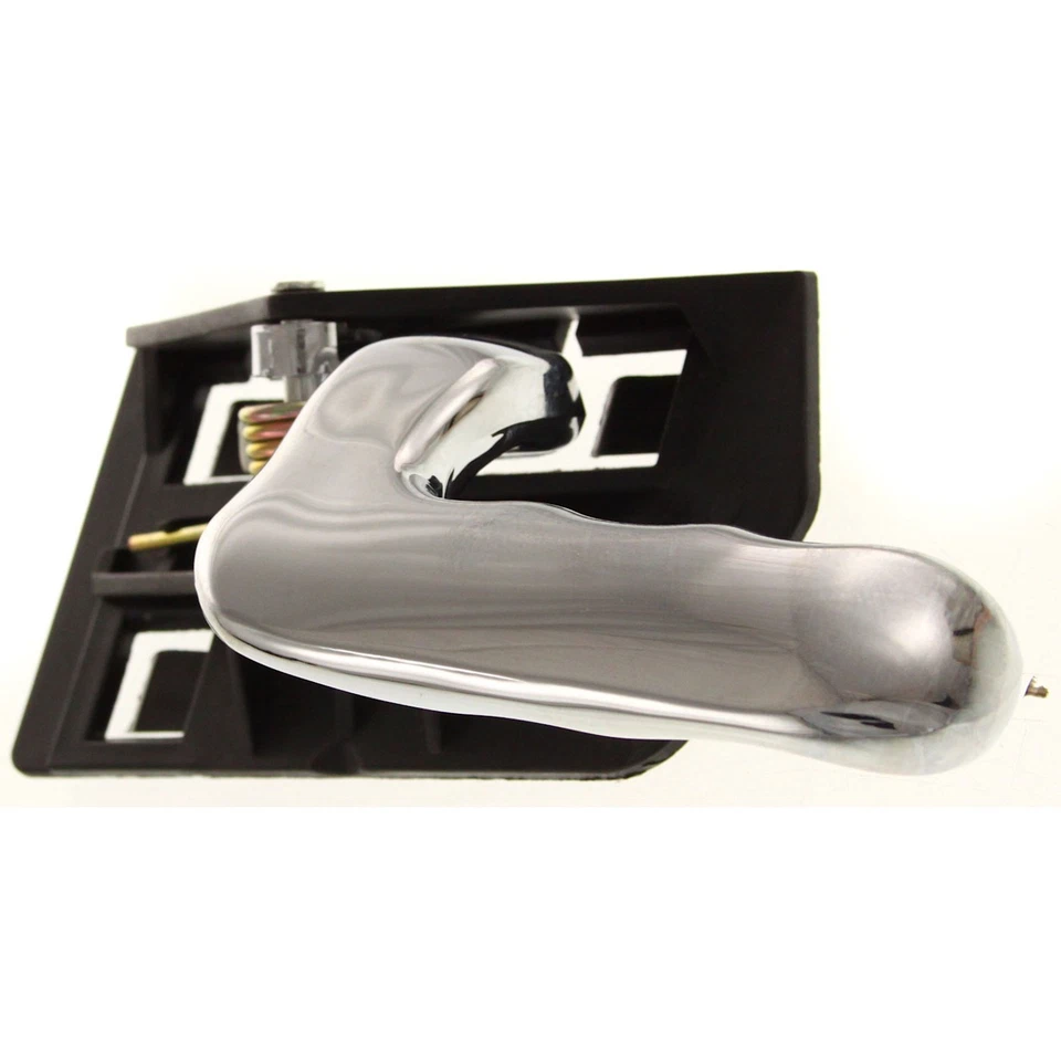 Front Interior Door Handle Set For 1999-2006 Chevrolet Silverado 1500 Chrome - Image 4 of 4