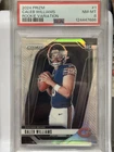 2024 Panini Prizm - Rookie Variations Caleb Williams #1 Silver Prizm (RC) PSA 8