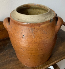ANTICO VASO IN TERRACOTTA LAVORATO A MANO