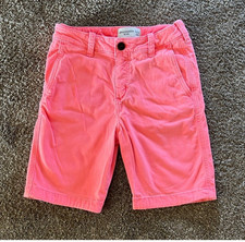 abercrombie Kids Boys Neon Chino Shorts 11 12