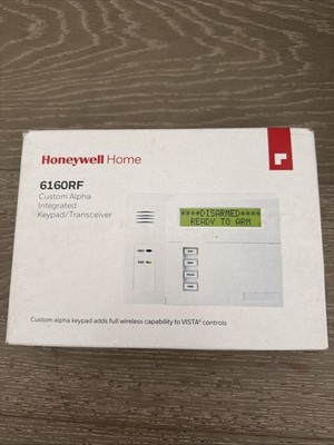 BRAND NEW Honeywell Home 6160RF Custom Alpha Integrated Keypad Vista Ademco