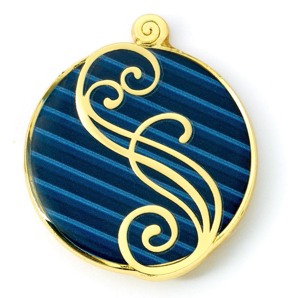 Blue Shiz Logo Pin Badge (Wicked Movie 2024)