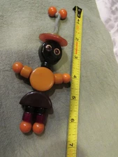 Infant Bakelite Teething Toy 1940's CATALIN Tykie Toy Baby Crib Toy Teething Str