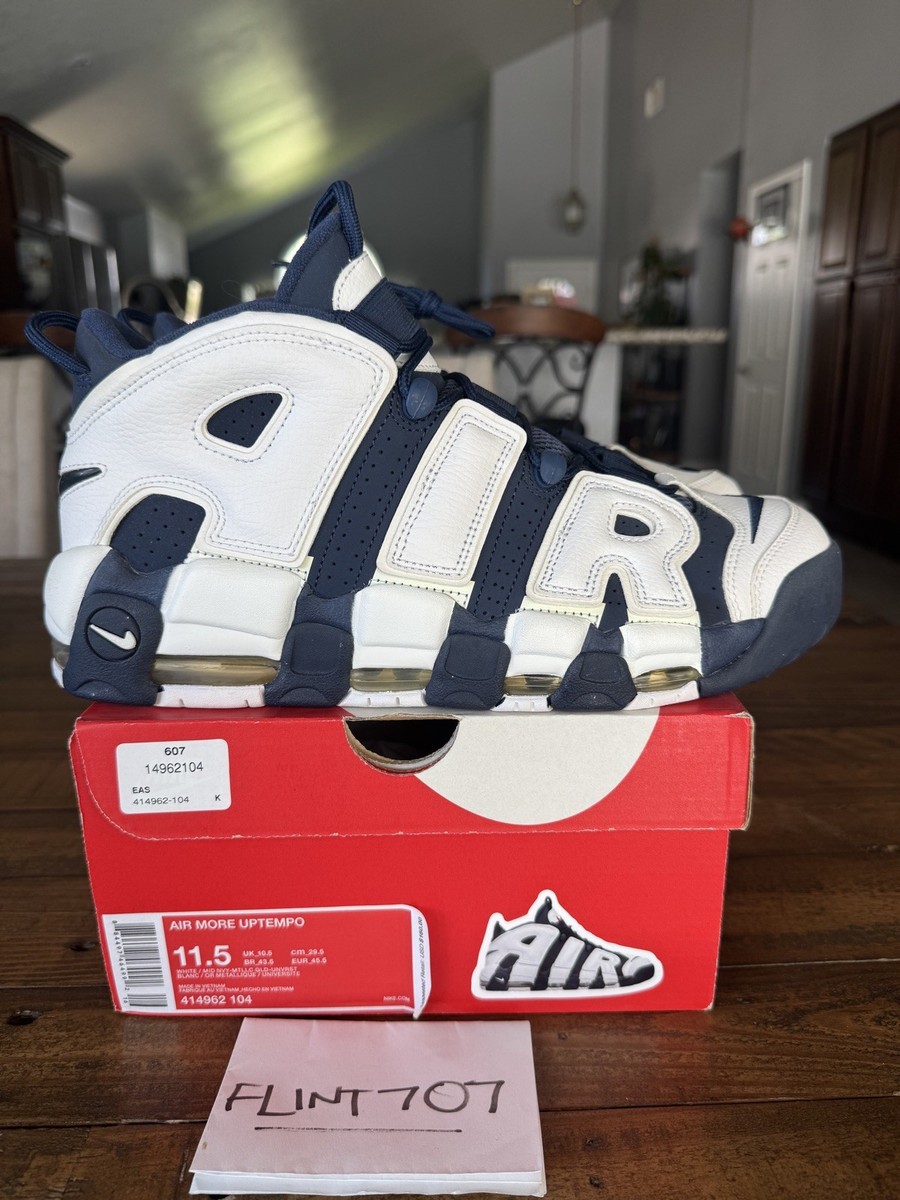 Size 11.5 - Nike Air More Uptempo 2016 Olympic for sale  display picture 1