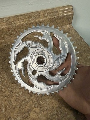 Profile Racing Bmx 44t Inferno Sprocket Polished Old School New 