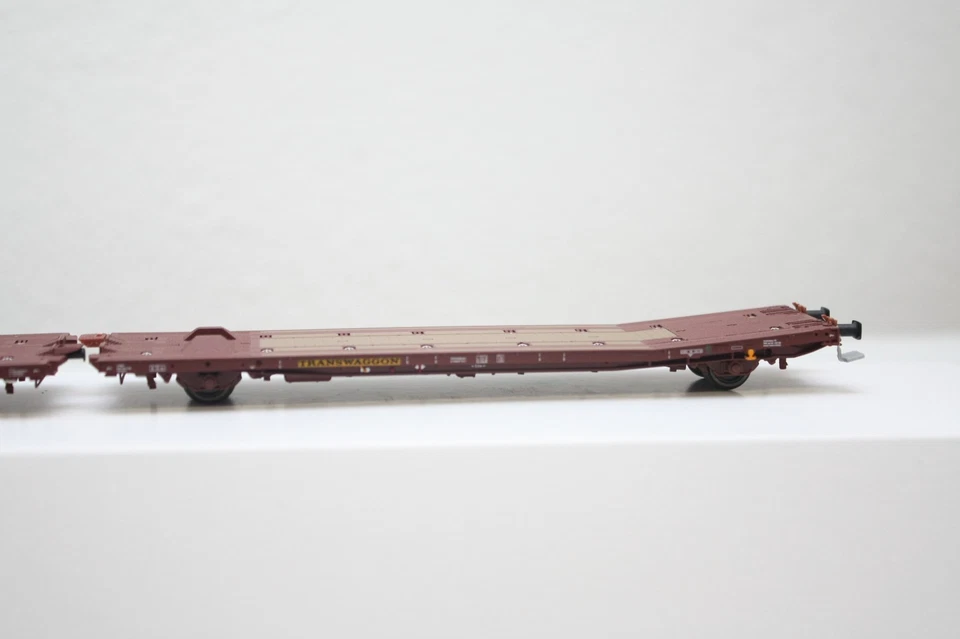 Hobbytrade 41253 Tiefladewagen TRANSWAGGON TWA, OVP, H0, top Zustand - Bild 4 von 4