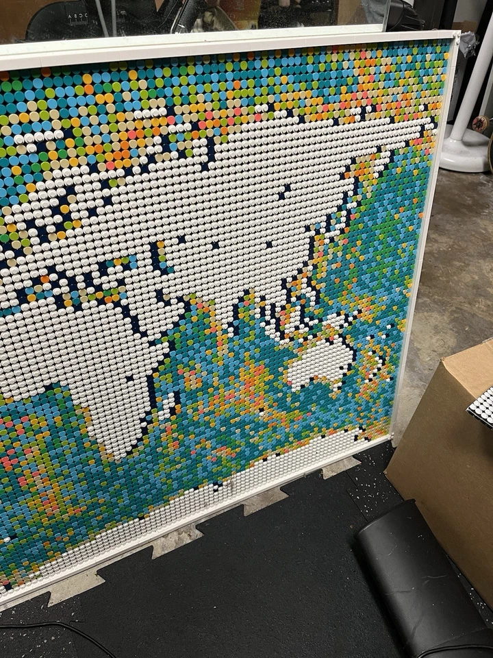 LEGO Art: World Map (31203) Retired 100% Complete With Manual Included - Image 3 of 4