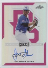 2017 Leaf Perfect Game All-American Classic 14/20 Jonathan Gates Auto hv1