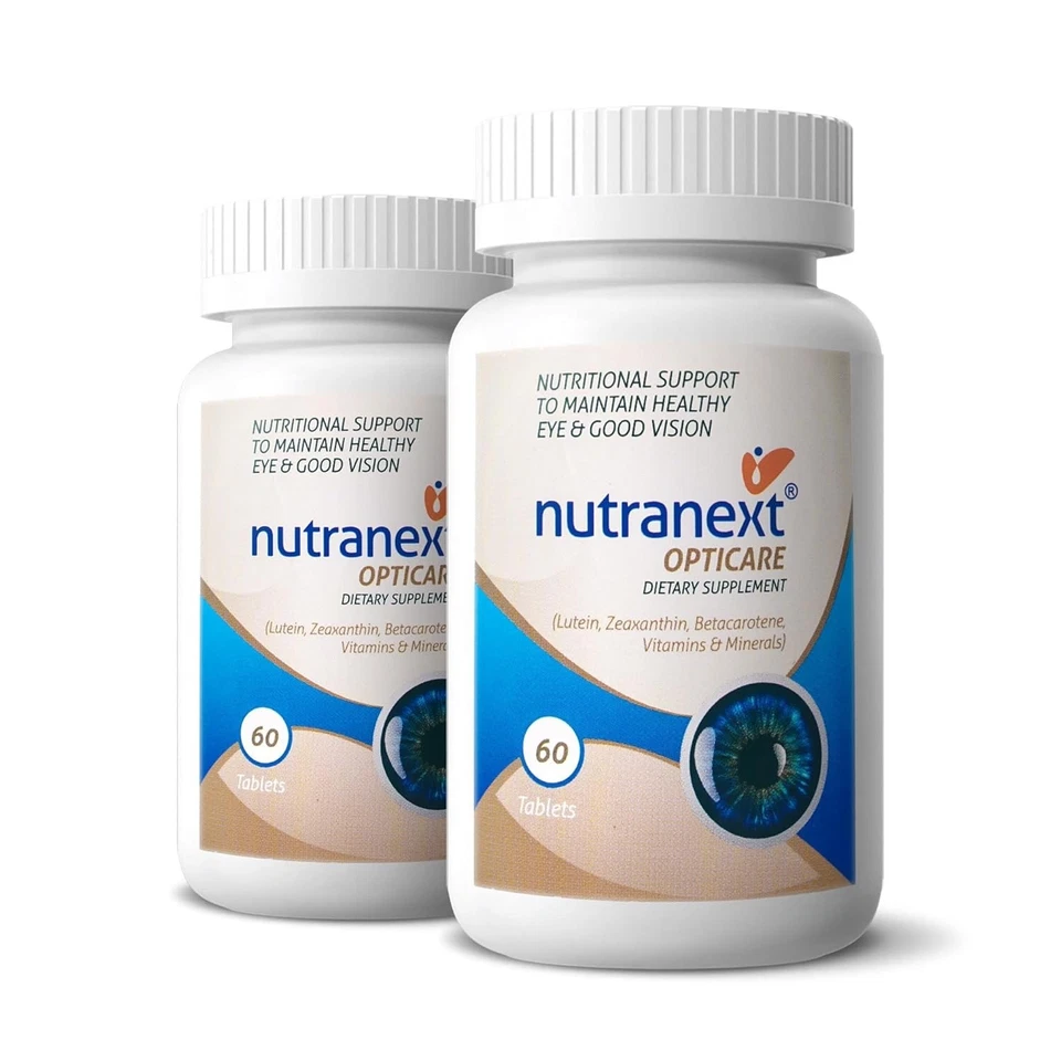 Opticare Vitamina para Ojos con Luteína, Zeaxantina y 20+ Nutrientes | 60 Comprimidos Vegetales Foto 2 de 4