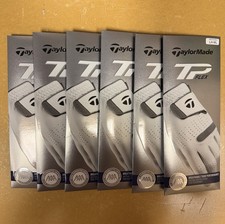NEW Taylormade TP Flex Golf Glove - 6 Pack - Size Medium Large Men  s Left Hand