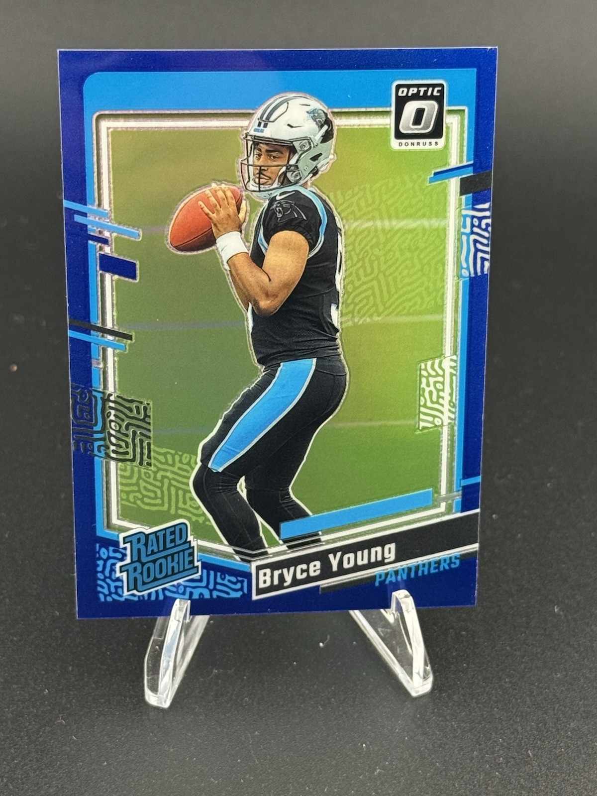 2023 Donruss Optic Rated Rookie Bryce Young Blue /199 RC #213 Panthers