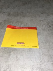 Tetris 2 Nintendo Game Boy / NES Instruction Manual Booklet