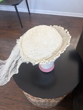 Juliette Wedding Headpiece Cap Bridal Veil Antique Art Deco