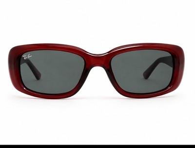 Ray Ban RB 4122 735/8G Rectangle Burgundy Red Sunglasses 3N Frame Only