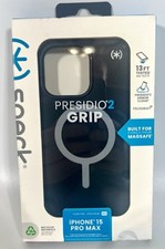 Speck Presidio2 Grip MagSafe Case for iPhone 15 Pro Max Black