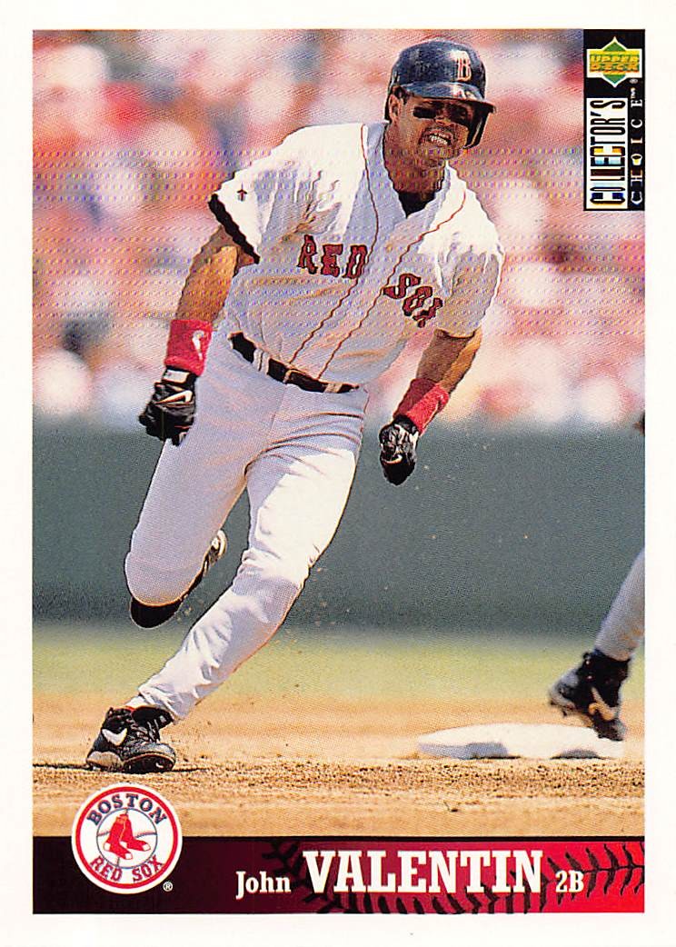 John Valentin 1997 Collector's Choice 280  Boston Red Sox  Baseball Card